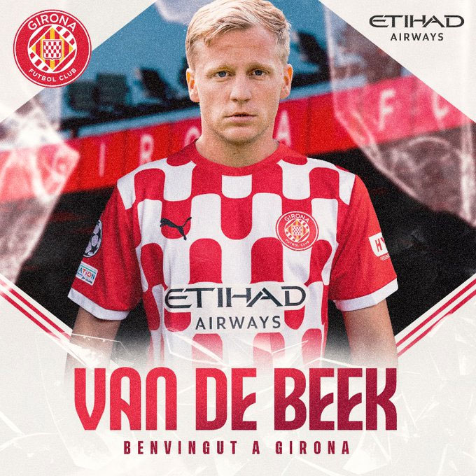 Van de Beek đã chính thức gia nhập Girona