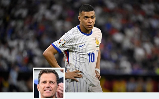 Bierhoff thất vọng về các ngôi sao lớn tại giải đấu năm nay, trong đó có Mbappe